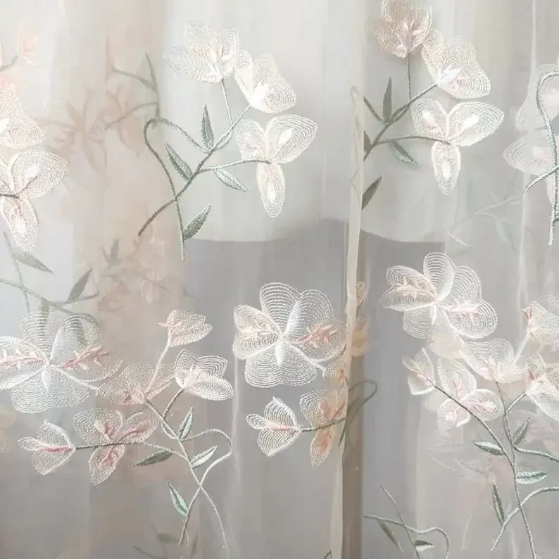 Beautiful Flower Lace fabric A – Embroidery Veil recenzja i cena