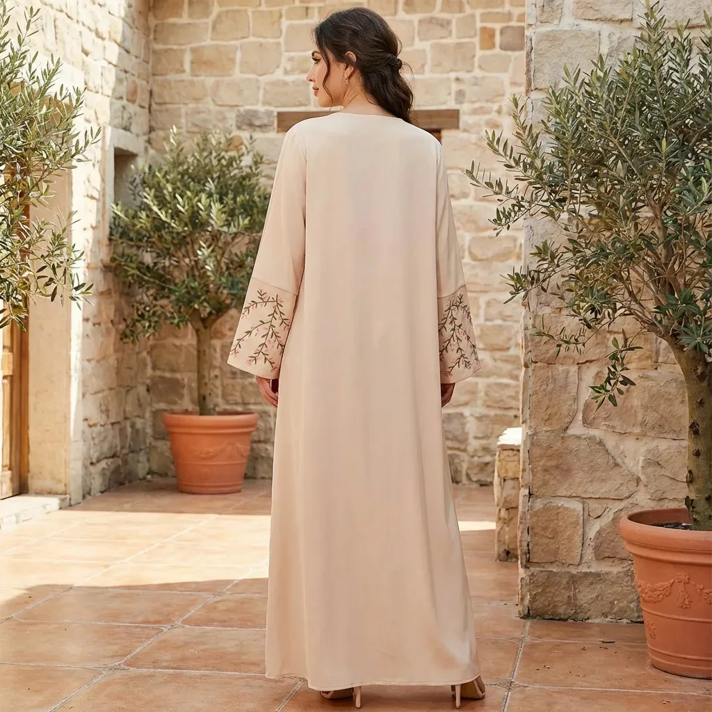 Ramadan Dubai Open Abaya Women – Embroidery Kebaya recenzja i cena