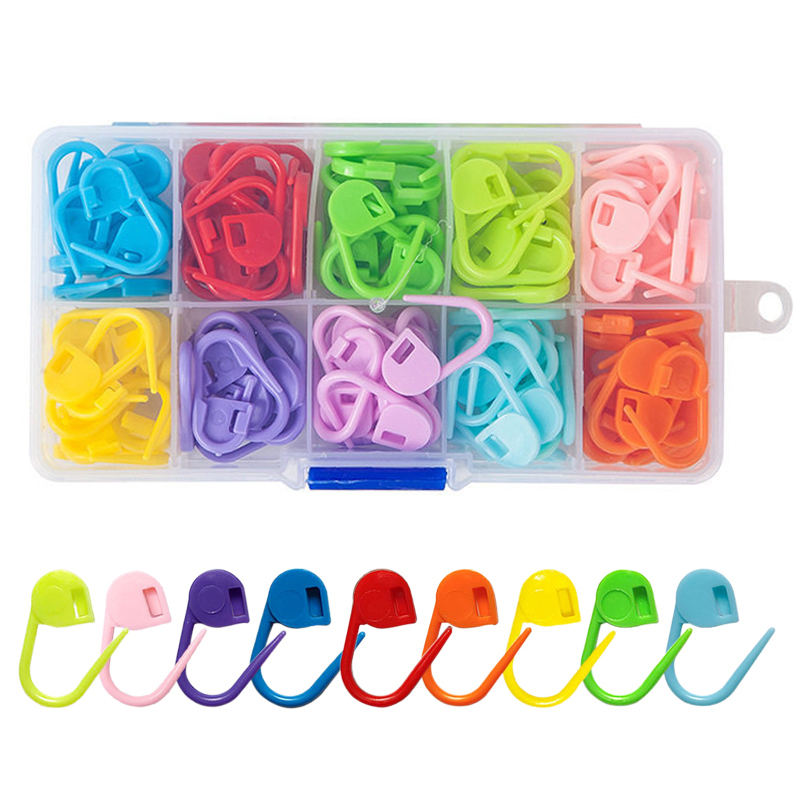 100pcs Colored Small Clip Sewi – Embroidery Needle recenzja i cena