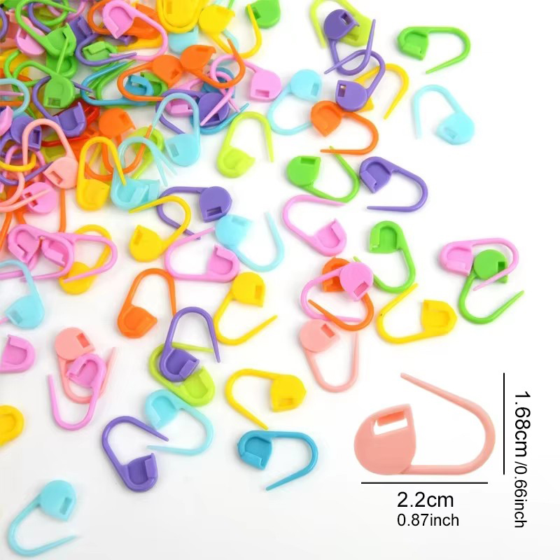 100pcs Colored Small Clip Sewi – Embroidery Needle recenzja i cena