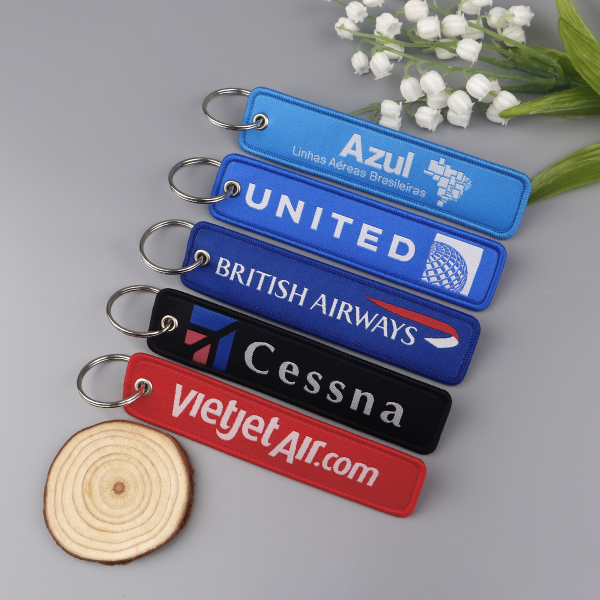 Airlines Embroidery Key Fobs F – Embroidery Ring Sizes recenzja i cena
