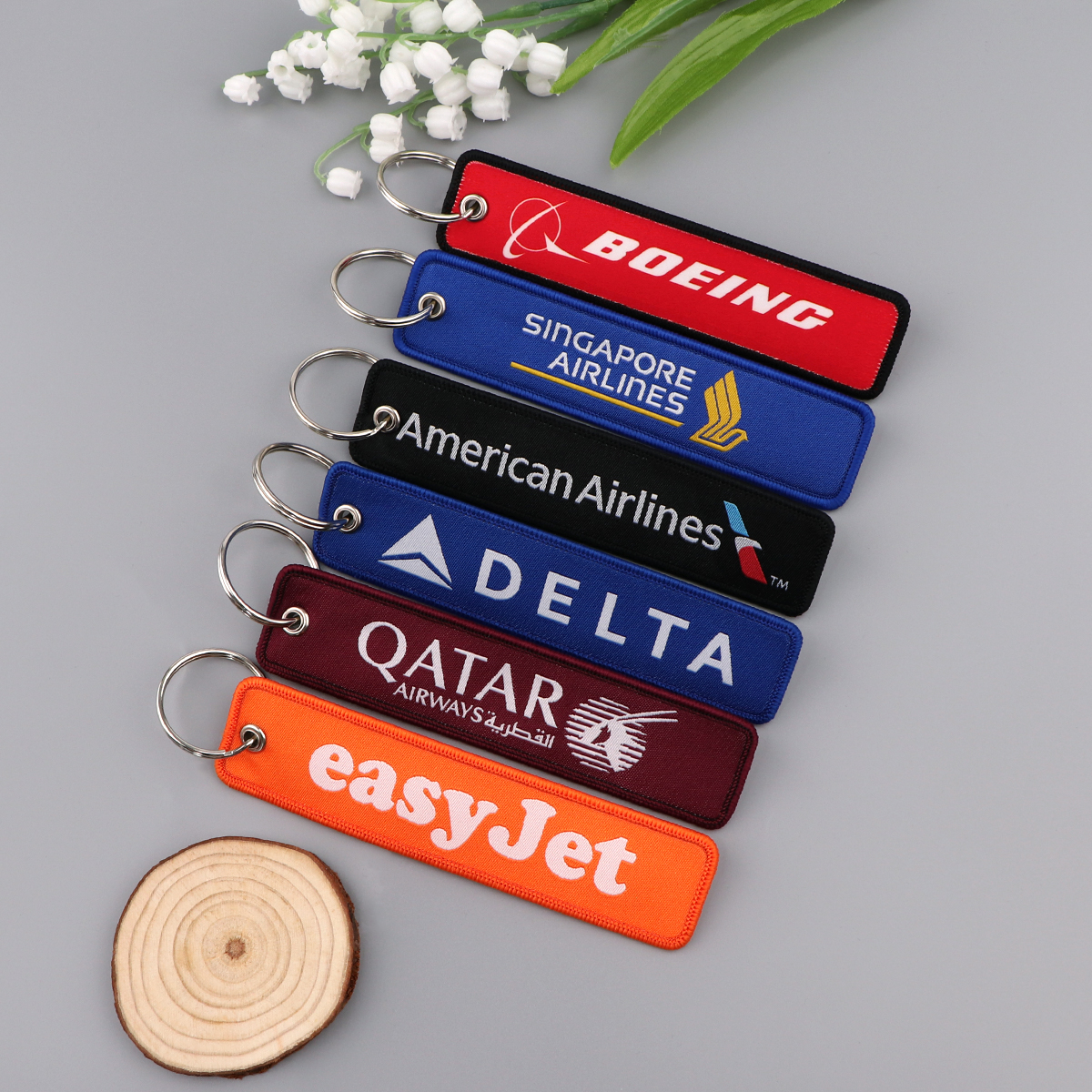 Airlines Embroidery Key Fobs F – Embroidery Ring Sizes recenzja i cena