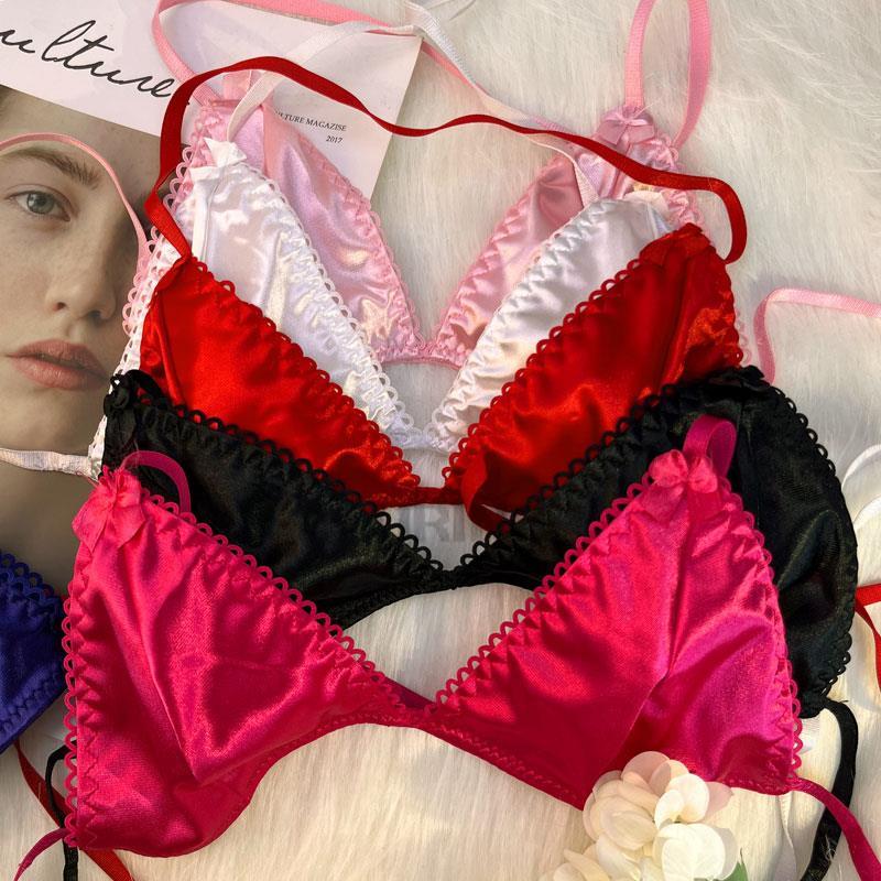 Custom Thongs Bra Sets Bikini  – Embroidery Names recenzja i cena
