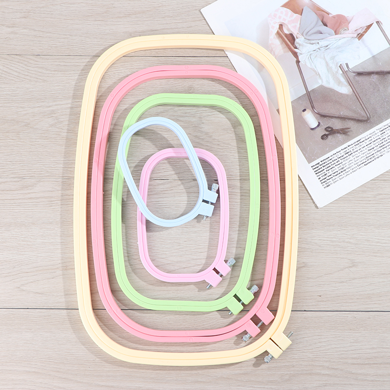 5 Size Plastic DIY Embroidery  – Embroidery Ring Sizes recenzja i cena