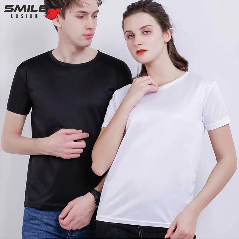 Summer Men And Women Short Sle – Embroidery Design Logo recenzja i cena