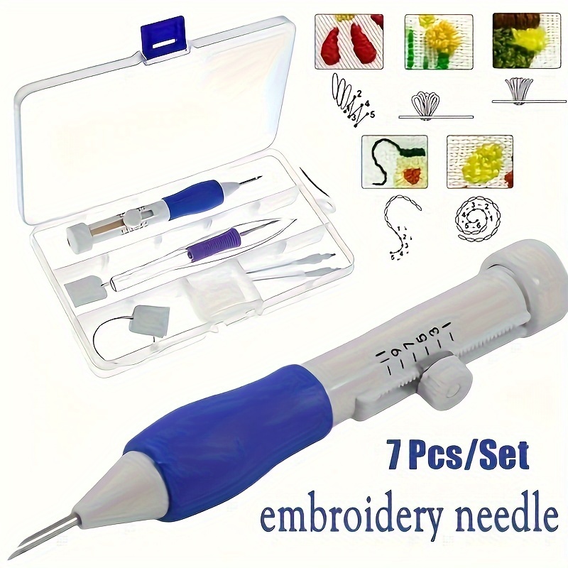 7-Piece Embroidery Punch Needl – Embroidery Needle recenzja i cena