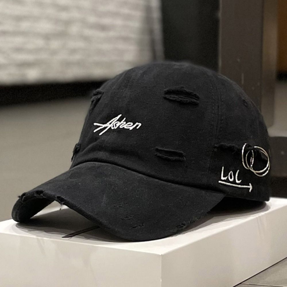Casual Unisex Baseball Cap Ash – Embroidery Ring Sizes recenzja i cena