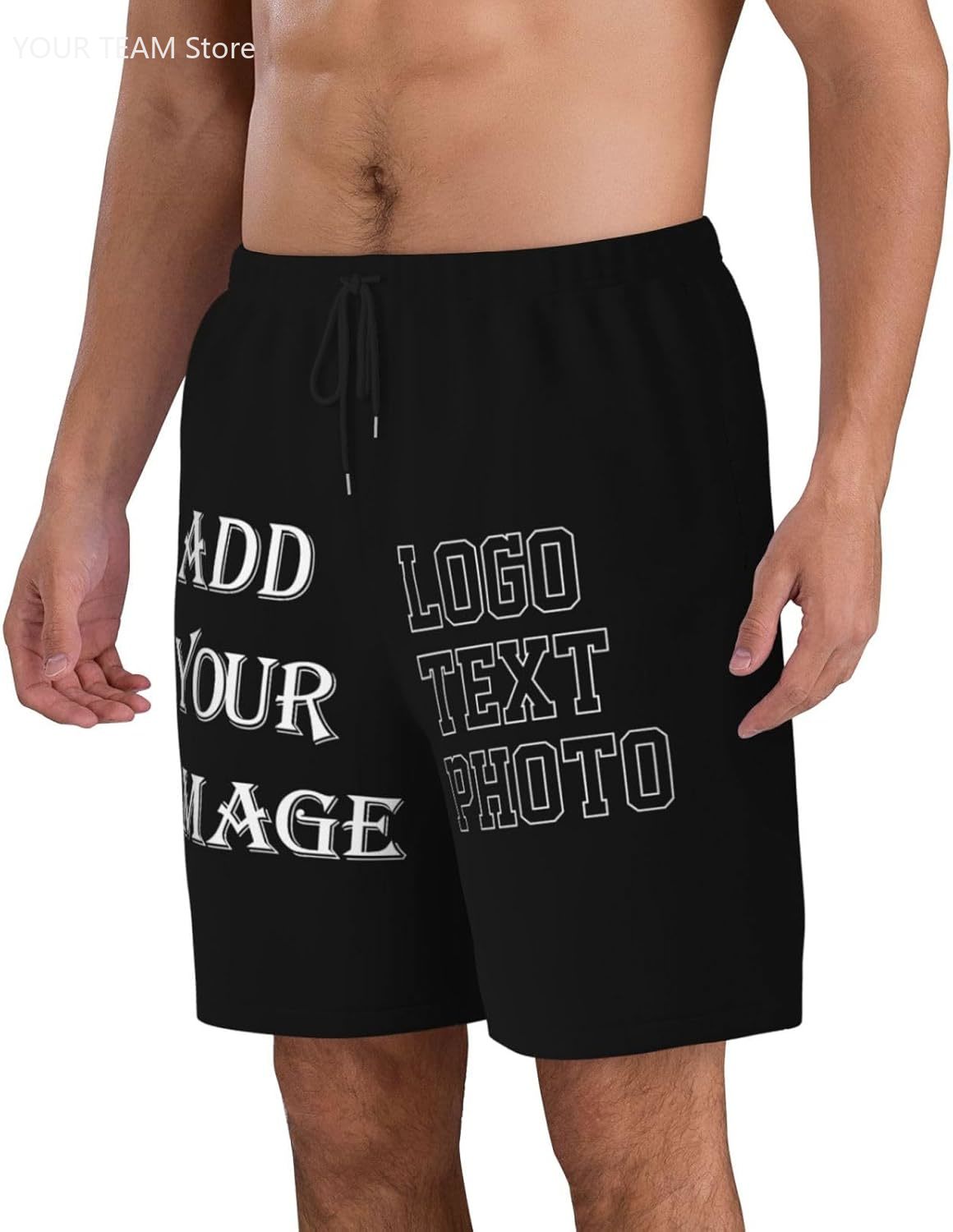 Custom Shorts for Men Design Y – Embroidery Design Logo recenzja i cena